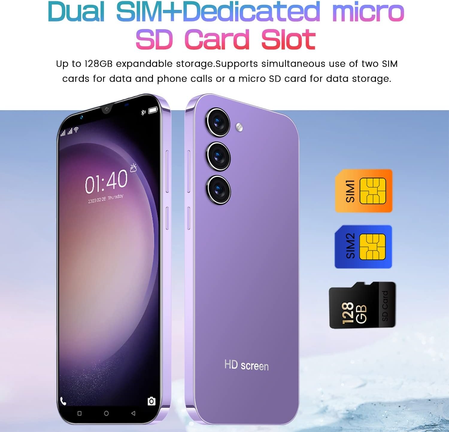 Affordable 5.0" Android 9.0 Dual SIM Phone with Expandable Storage! - Image 8