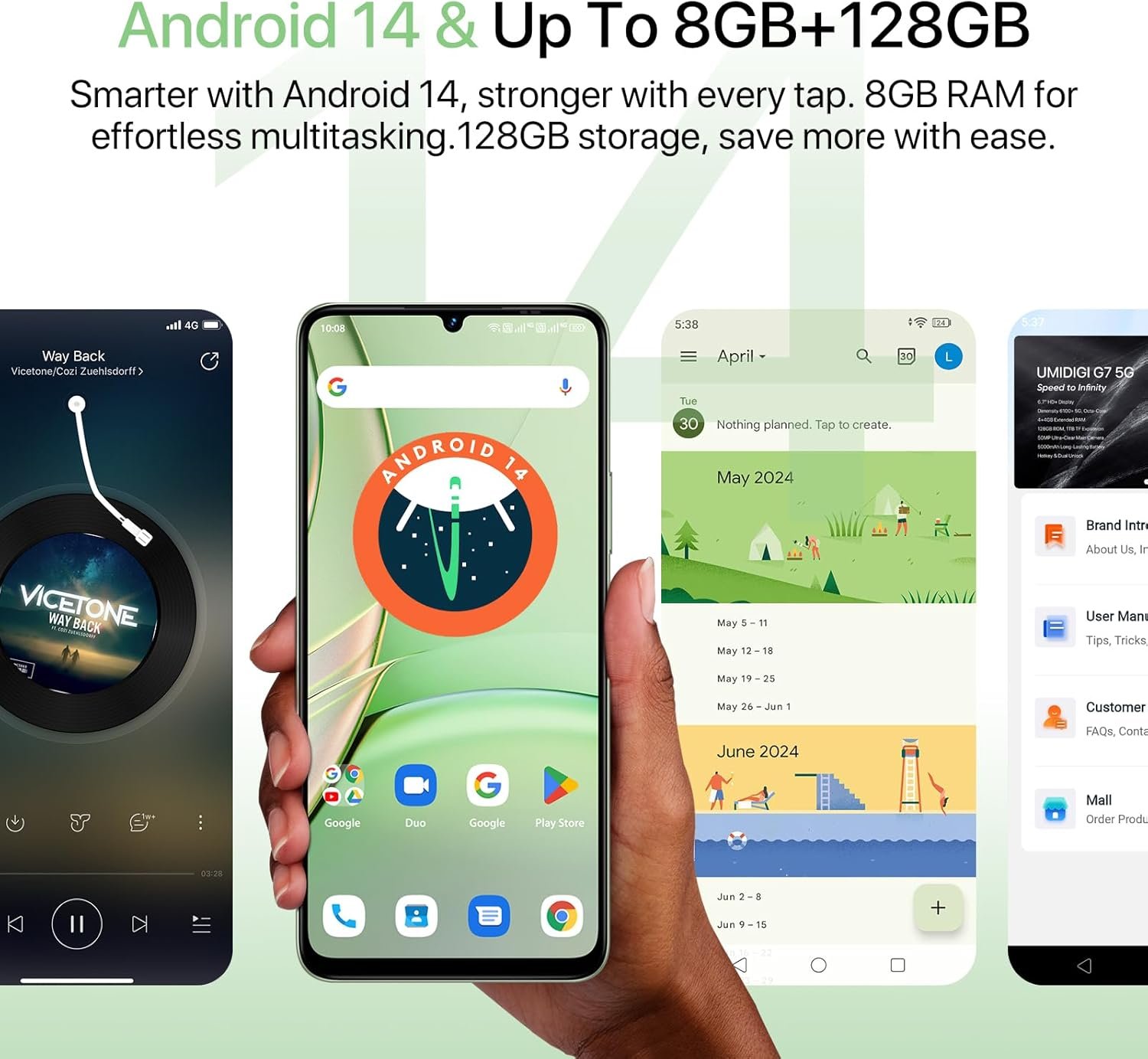 Unleash Power: UMIDIGI G9T with 6.75" Display & 5000mAh! - Image 3