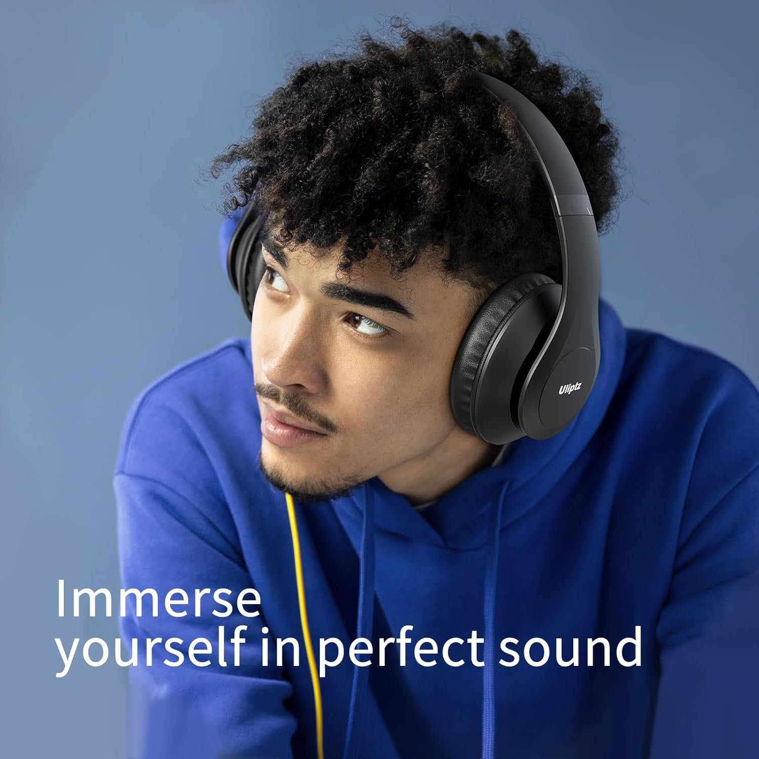 Uliptz Bluetooth Headphones: 65H Playtime & 6 EQ Modes! - Image 6