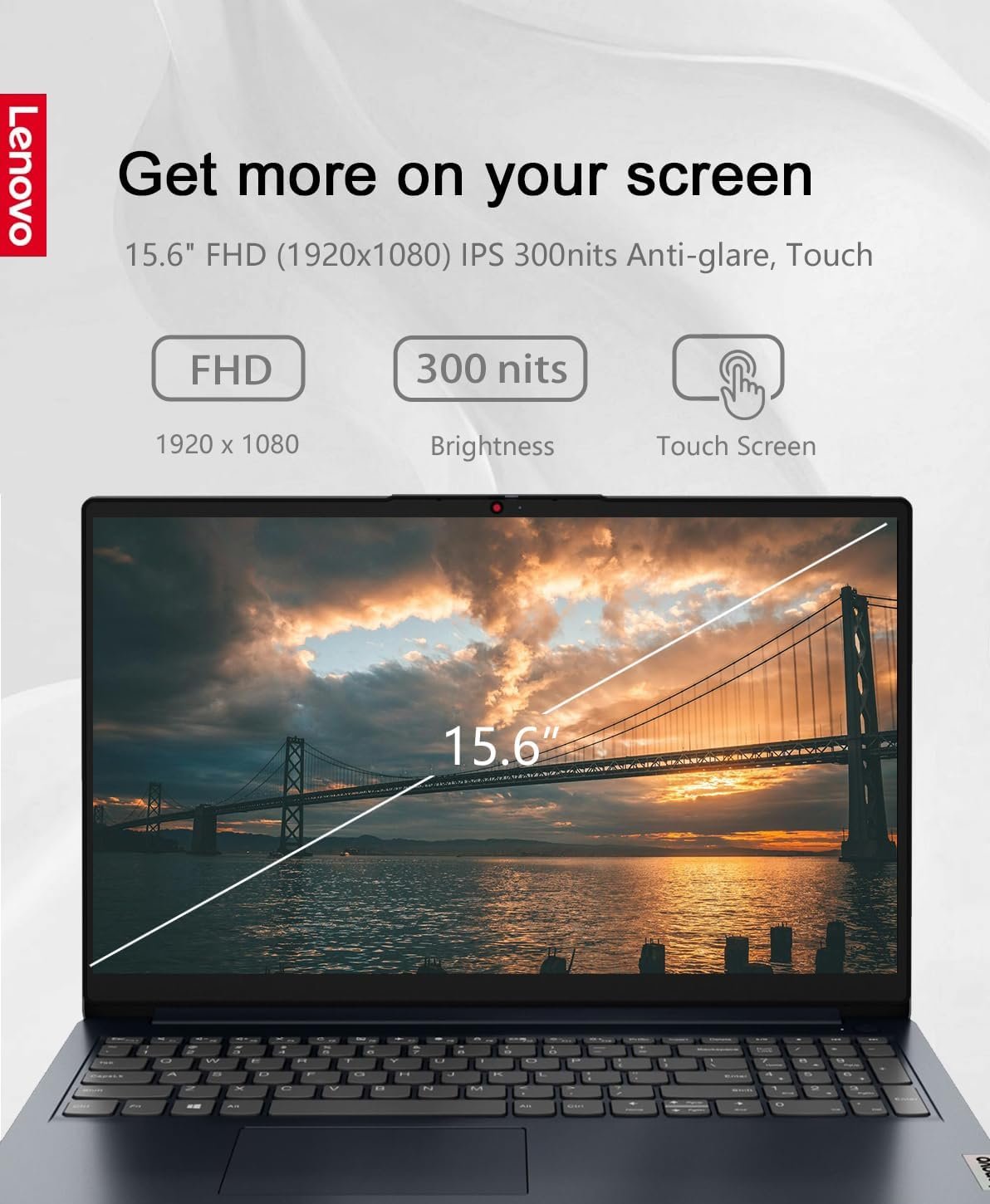 Unleash Power: Lenovo Ideapad 1 15.6'' FHD Ryzen 5 Laptop - Image 5