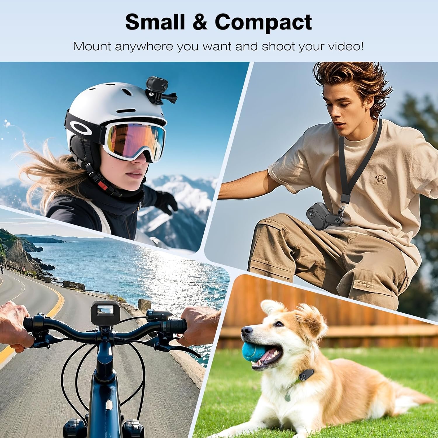 128GB Body Camera: Compact 1080P FHD for Every Adventure! - Image 7