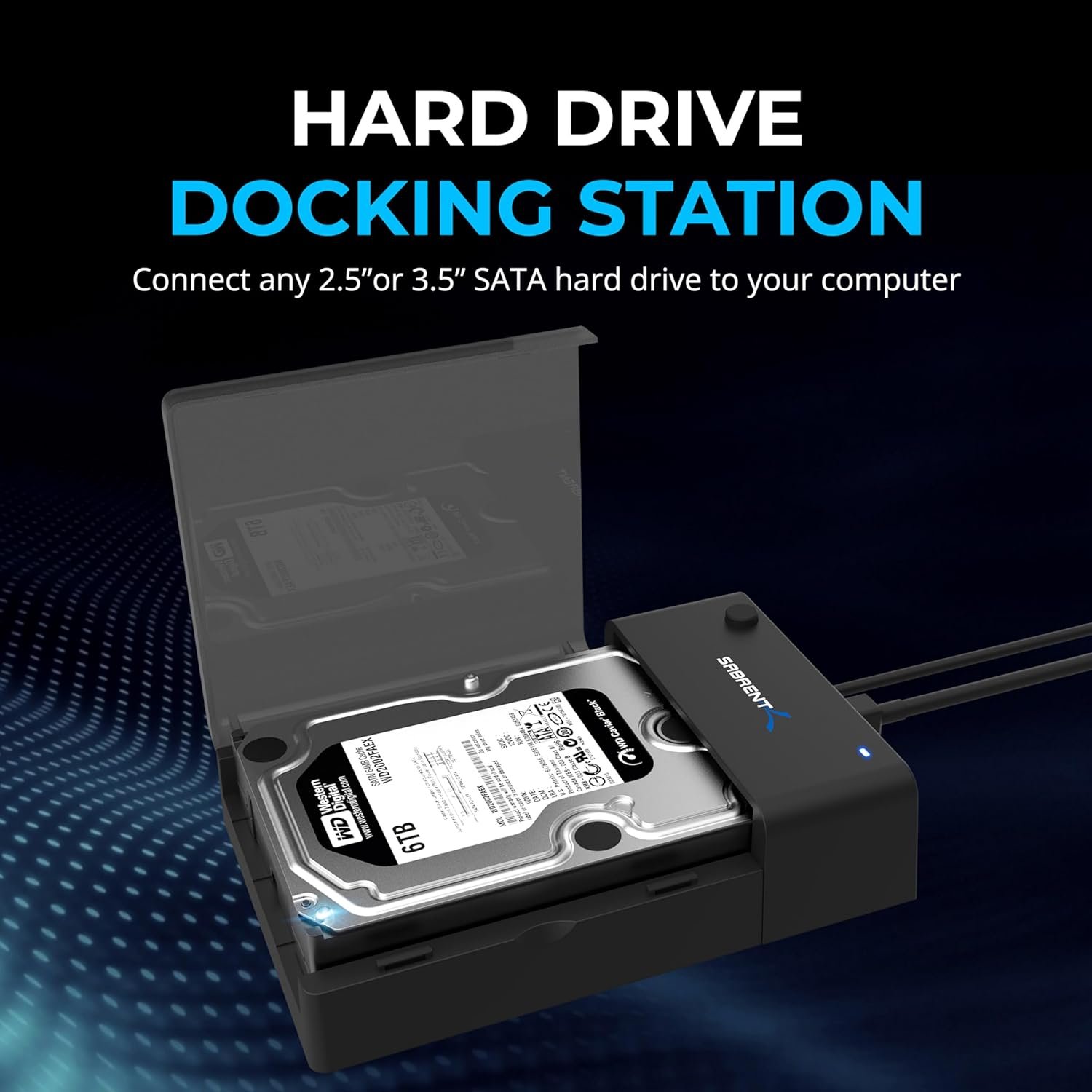 Boost Your Storage: SABRENT USB 3.0 SATA Docking Station - Image 4