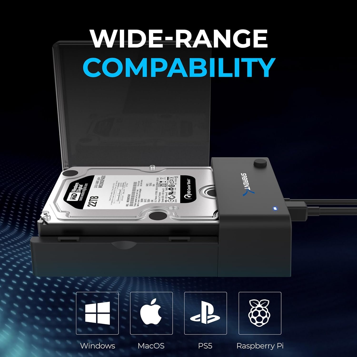 Boost Your Storage: SABRENT USB 3.0 SATA Docking Station - Image 9