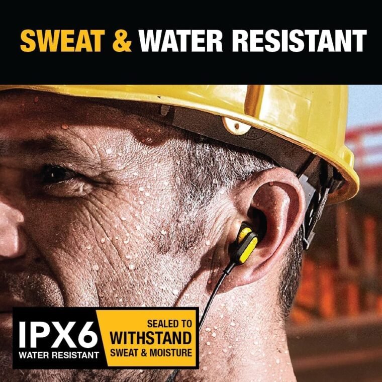 DEWALT Bluetooth Neckband Headphones: 30H Runtime & Noise Isolation! - Image 6