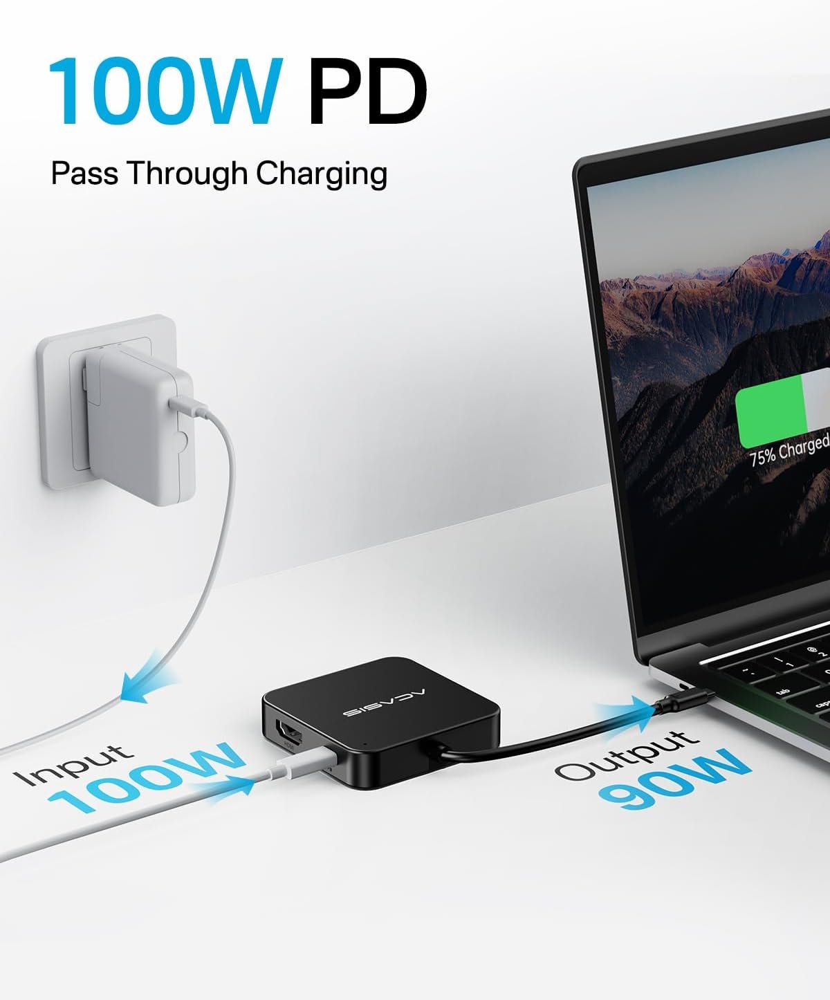 Unlock Power: ACASIS 6-in-1 USB C Hub with 4K HDMI! - Image 6