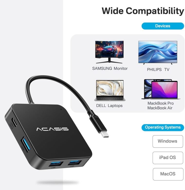 Unlock Power: ACASIS 6-in-1 USB C Hub with 4K HDMI! - Image 7