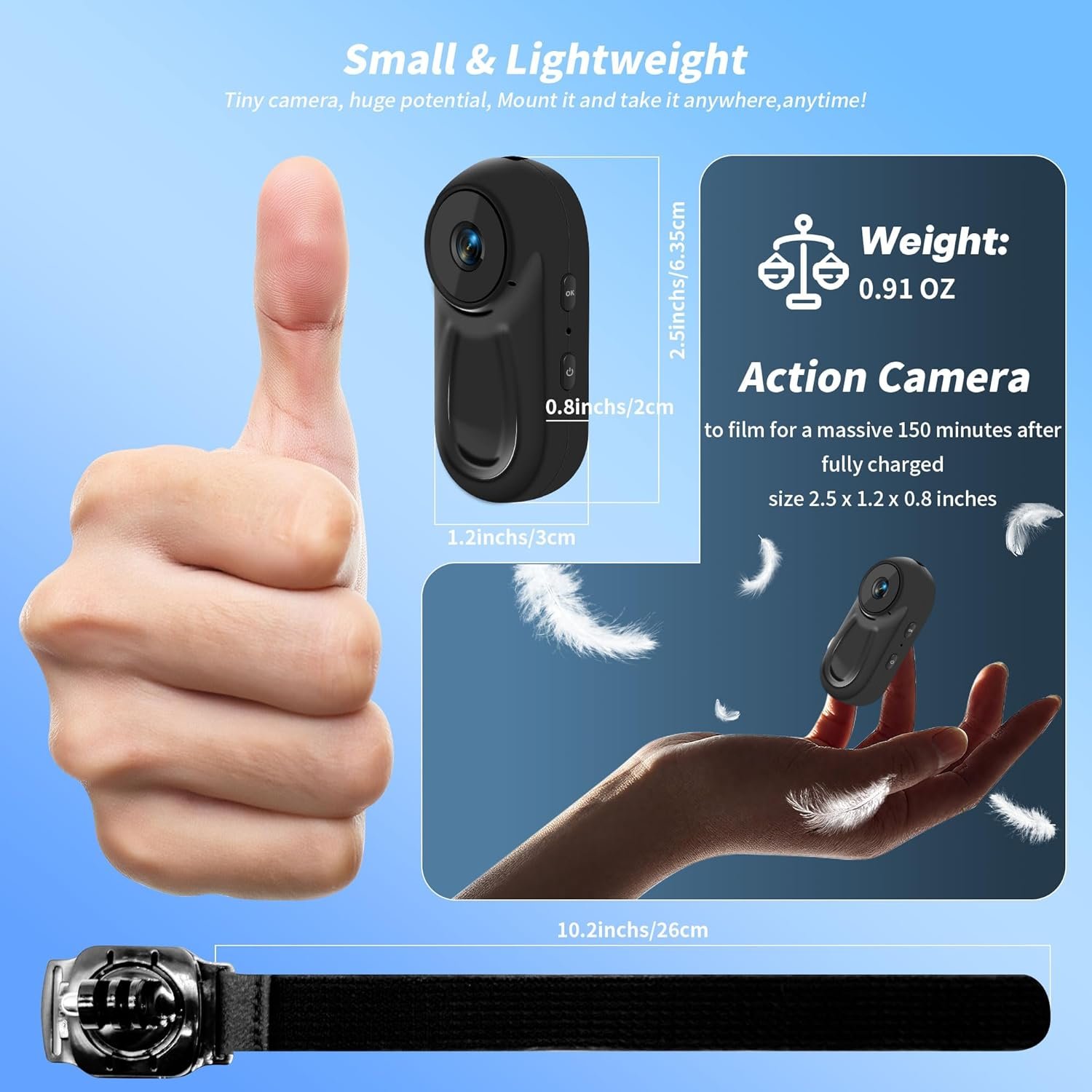 1080P Mini Body Camera: Wearable, Action-Packed & Compact! - Image 11