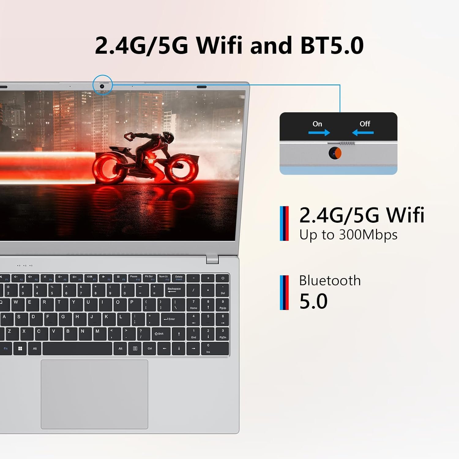 Coolby 15.6" Win 11 Laptop: 16GB RAM, 512GB SSD, FHD! - Image 7
