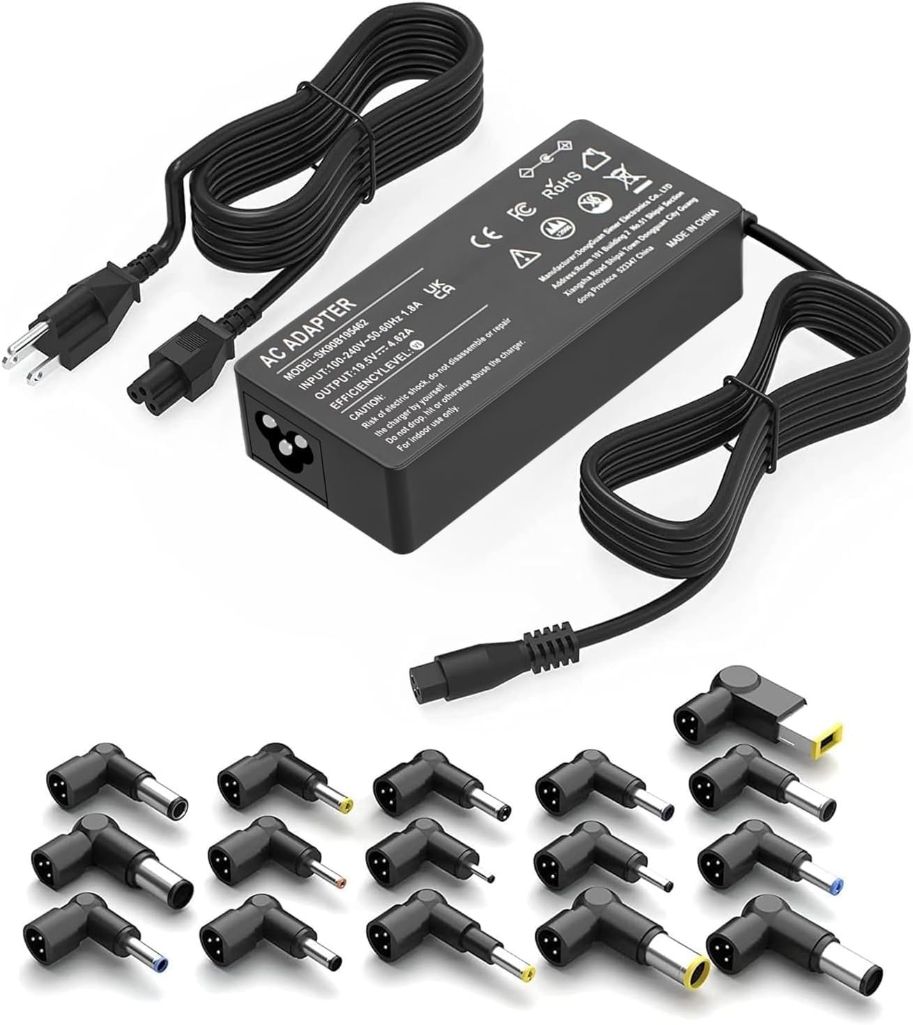 90W Universal AC Adapter: Power All Your Laptops! - Image 2
