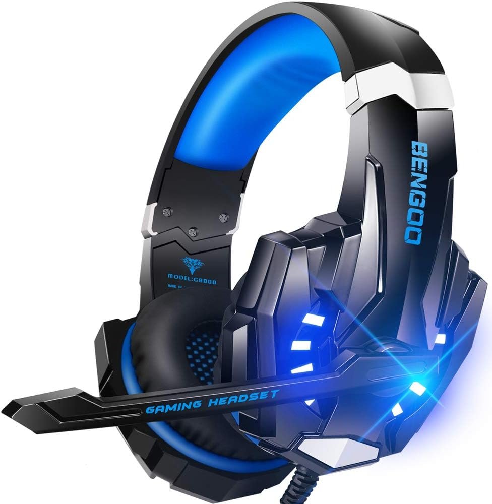 Elevate Gaming: BENGOO G9000 7.1 Headset with LED & Mic! - Image 2