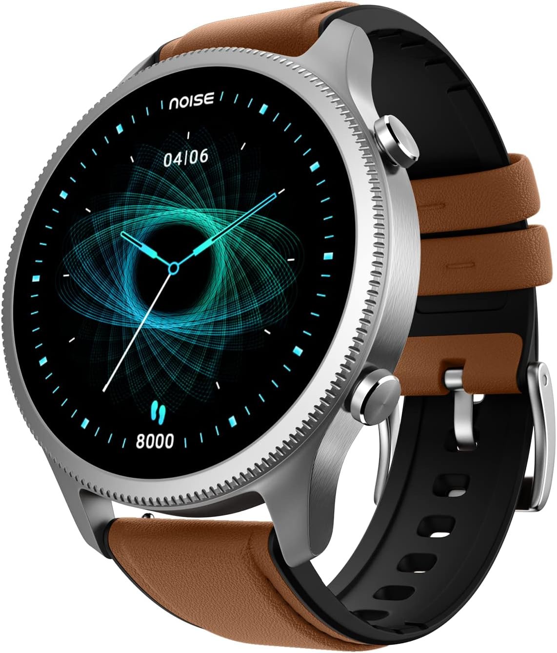 Elevate Your Fitness: NoiseFit Halo Smartwatch in Vintage Brown! - Image 2