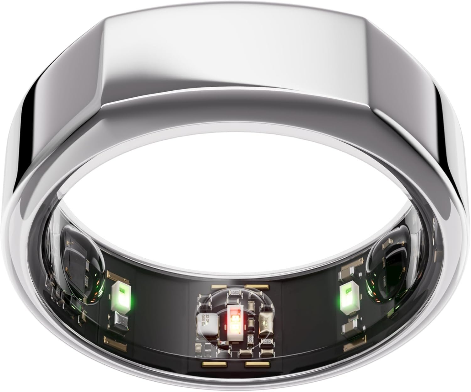 Oura Ring Gen3 Heritage: Smart Silver Size 11 Tracker! - Image 2