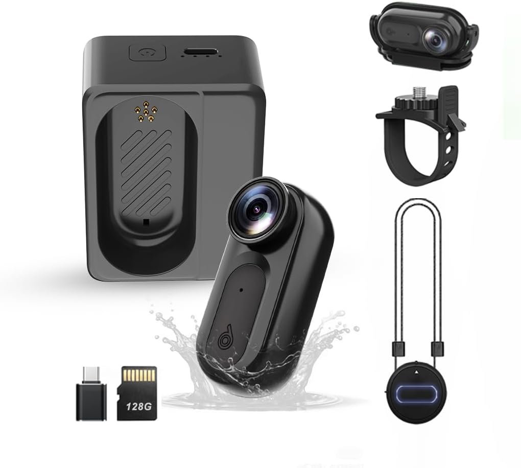 Pocket-Sized Mini Body Camera: Waterproof & Hands-Free Action! - Image 2