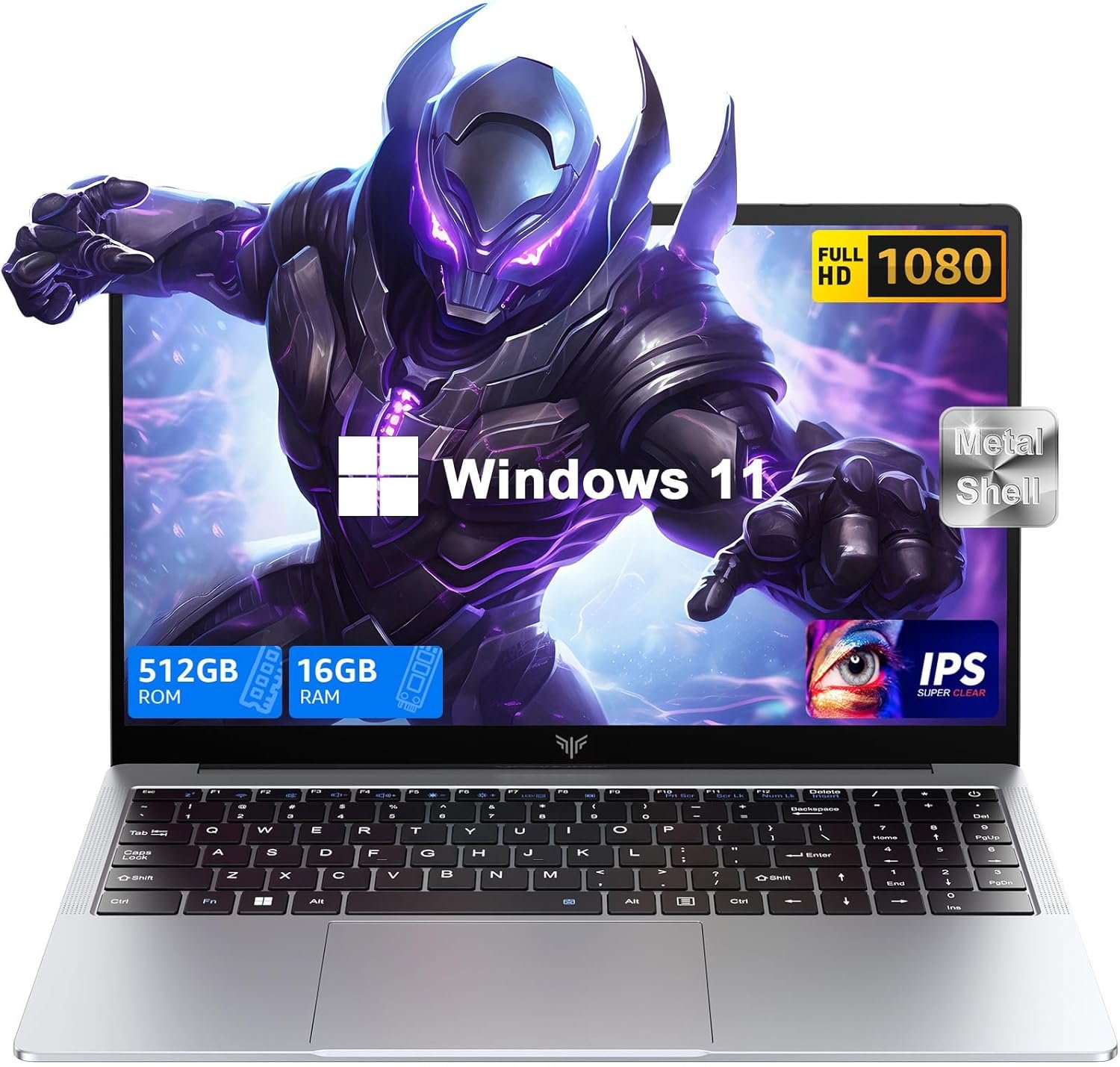 Powerful Intel N97 Laptop: 16GB RAM, 512GB SSD, 1080P! - Image 2
