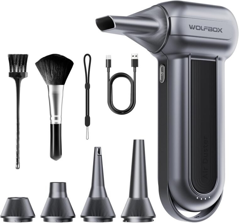 Rev Up Clean: WOLFBOX MF100 Cordless Air Duster! - Image 2
