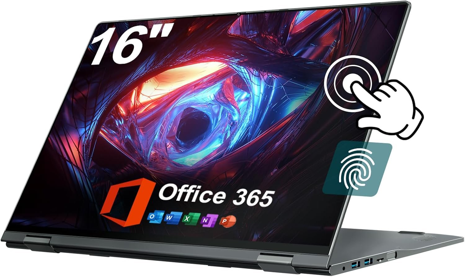 Revolutionary Jumper 2-in-1 Laptop: 16" Touchscreen & Power! - Image 2