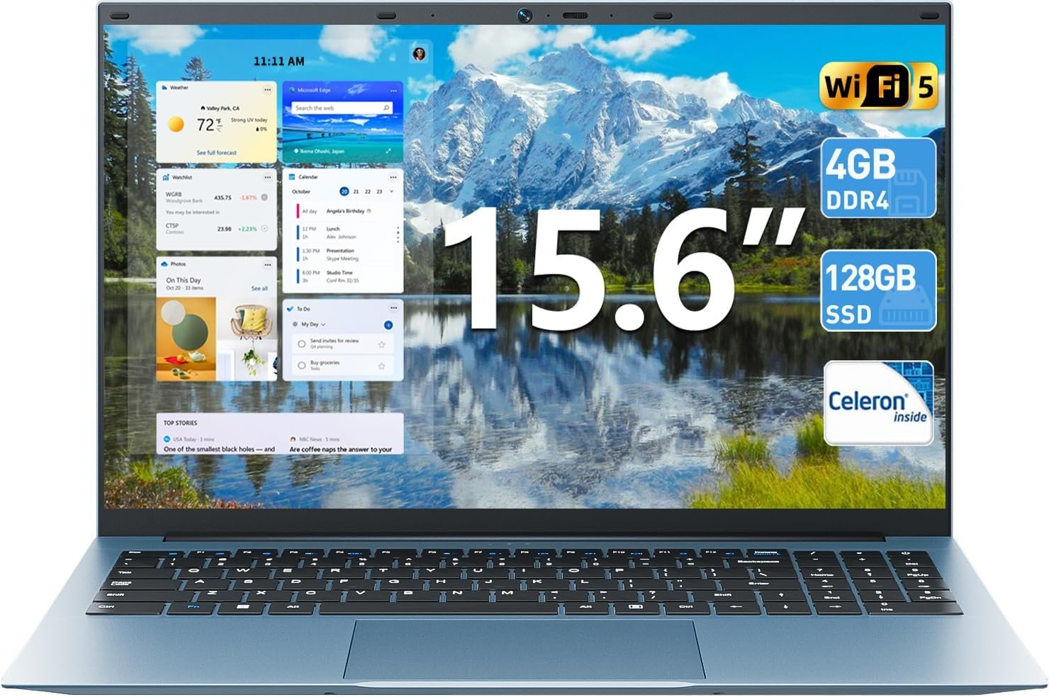 SGIN Win 11 Laptop: Power-Packed 15.6" with 7000mAh Battery! - Image 2