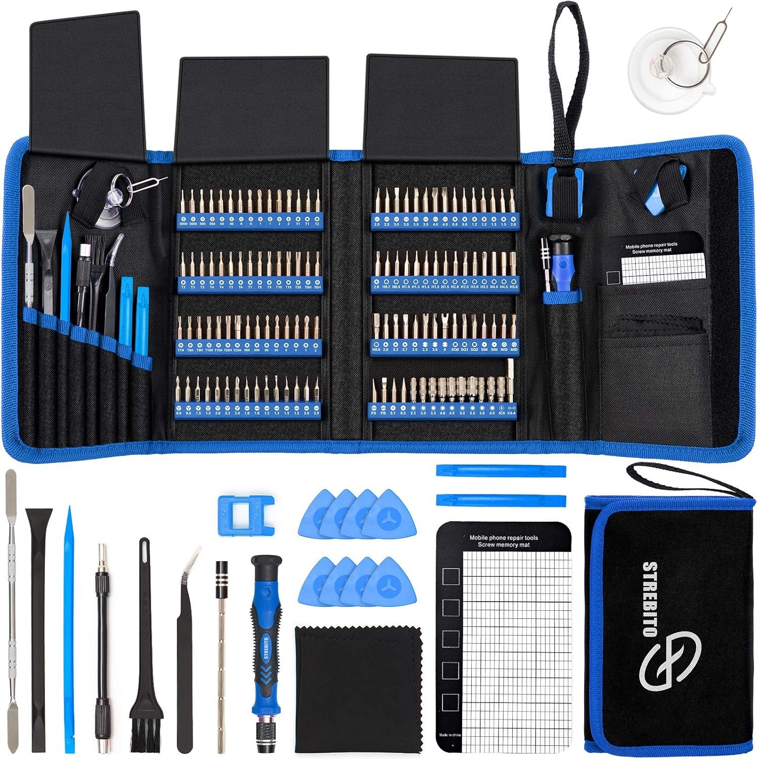 STREBITO 142-Piece Precision Screwdriver Set: Ultimate Tech Toolkit! - Image 2