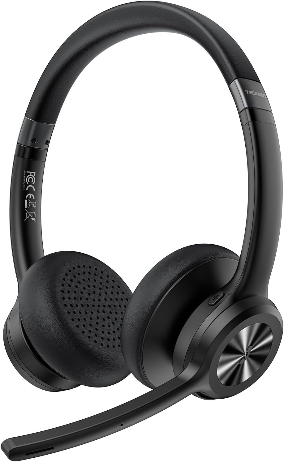 TECKNET Wireless Headset: 50H Playtime & AI Noise Cancelling! - Image 2