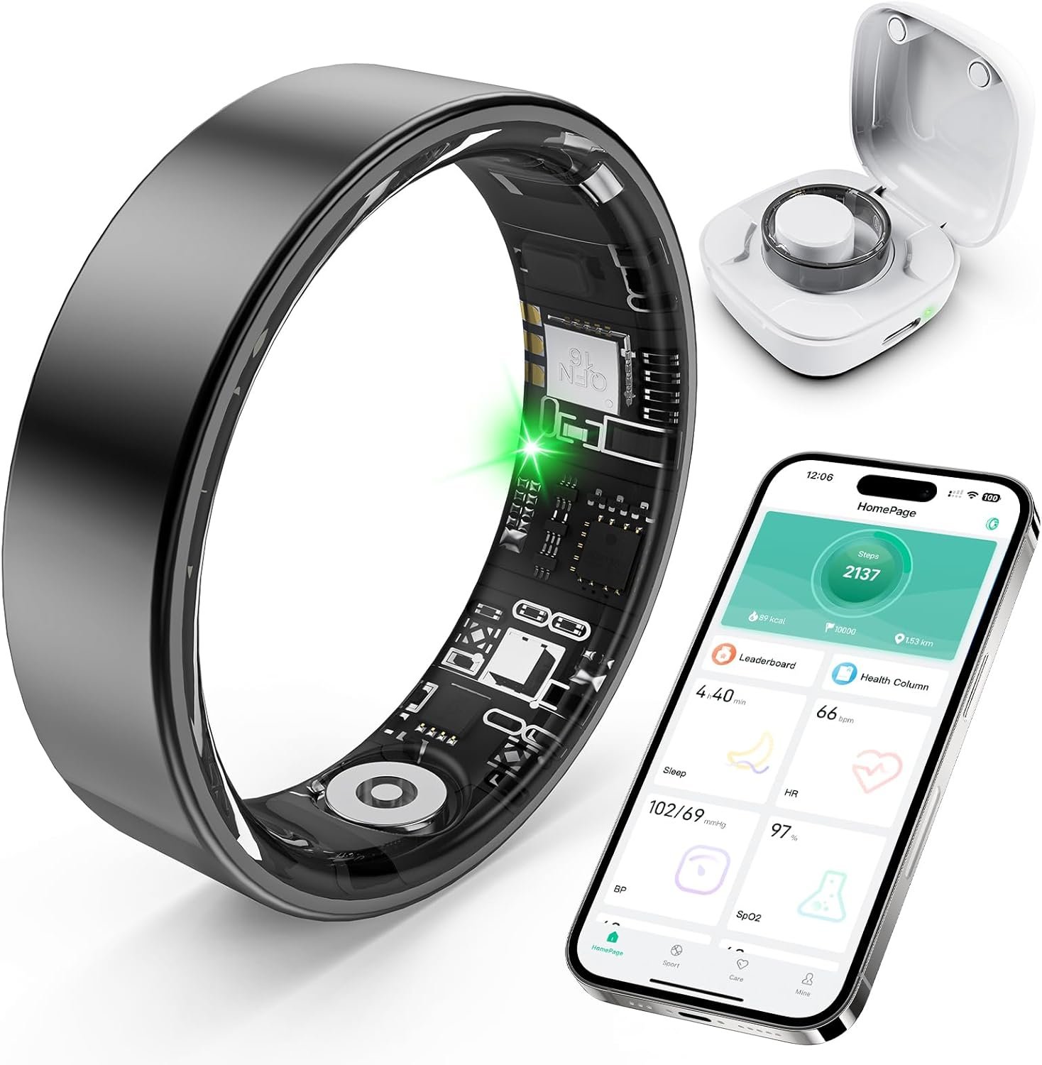 Transform Your Health: Smart Ring with Sleep & Heart Monitoring - Image 2