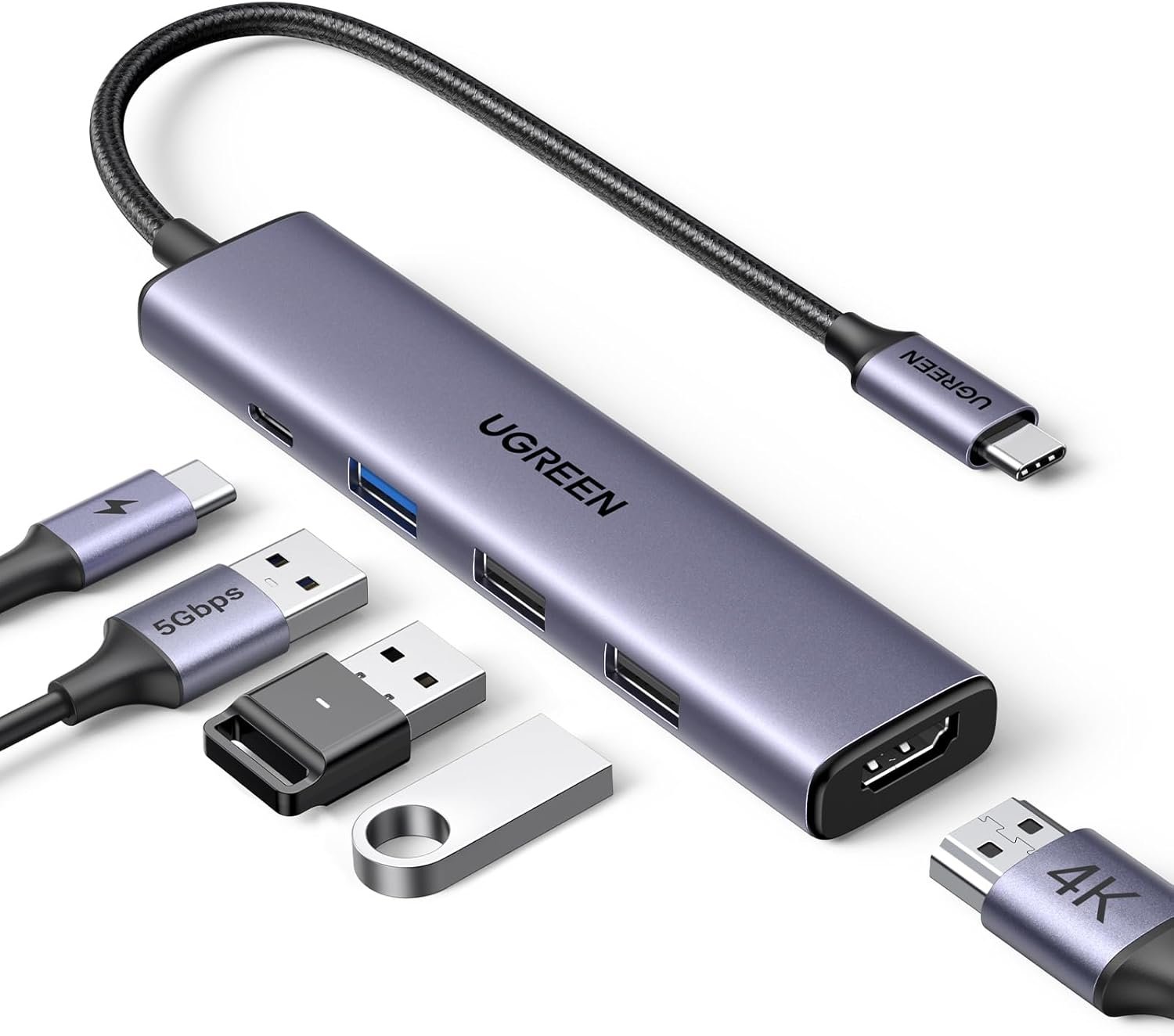 UGREEN Revodok 105: Ultimate 5-in-1 USB-C Hub for All Devices! - Image 2