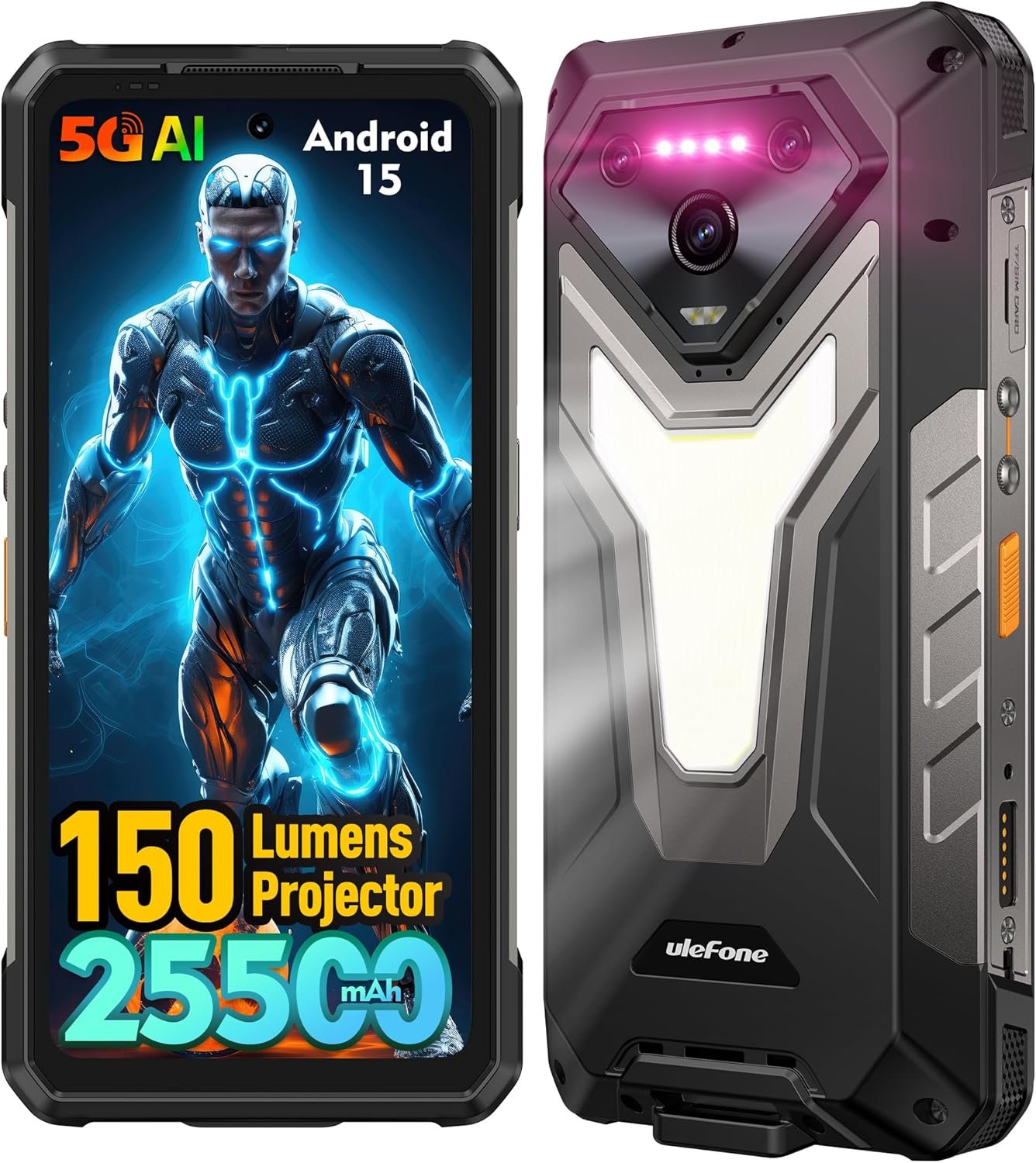 Ulefone Armor 34 Pro: 5G Rugged Smartphone with Projector! - Image 2
