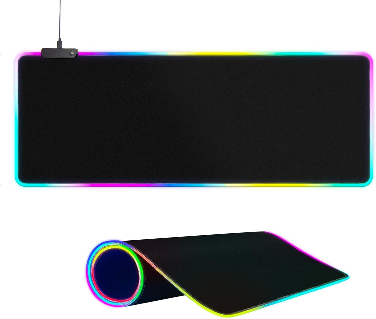 Ultimate RGB Gaming Mouse Pad: 15 Light Modes & Non-Slip Base! - Image 2