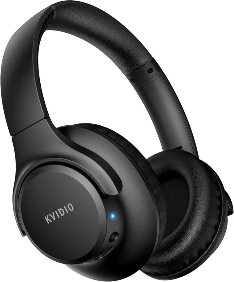 Unleash Sound: KVIDIO Bluetooth Headphones - 65H Playtime! - Image 2