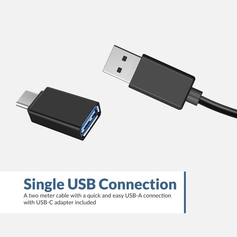 Upgrade Your Sound: Cyber Acoustics USB Speaker Bar CA-2890 - Image 4