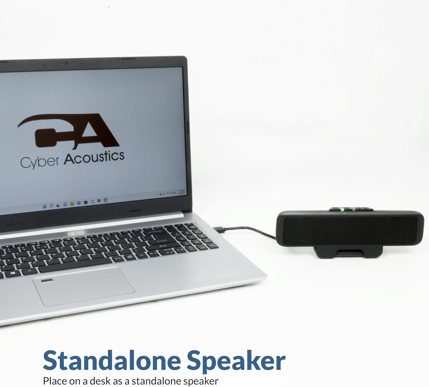 Upgrade Your Sound: Cyber Acoustics USB Speaker Bar CA-2890 - Image 6