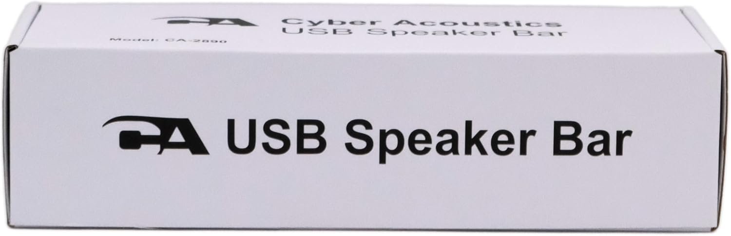 Upgrade Your Sound: Cyber Acoustics USB Speaker Bar CA-2890 - Image 12