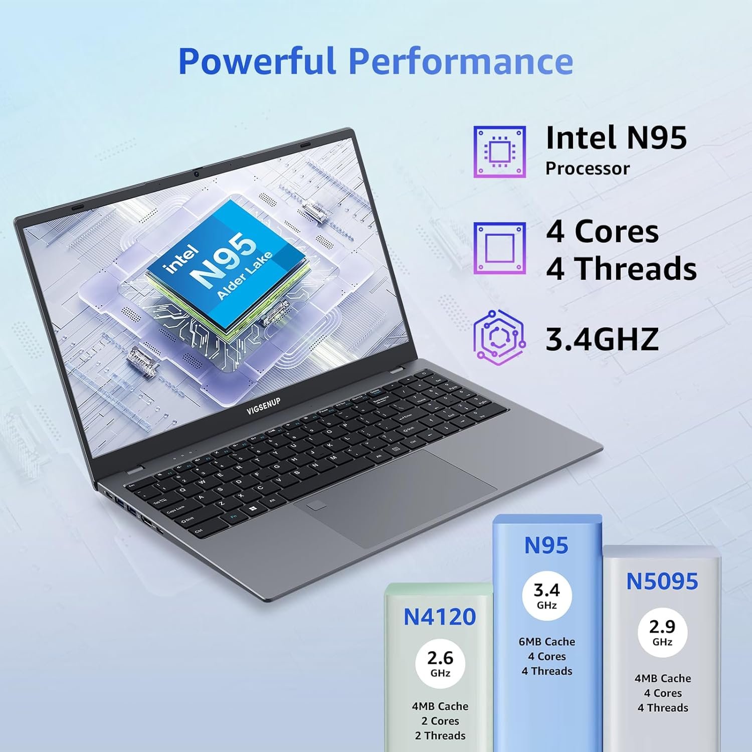 Powerful 15.6” Laptop: 12GB RAM, 1TB SSD, Win11 Pro! - Image 4