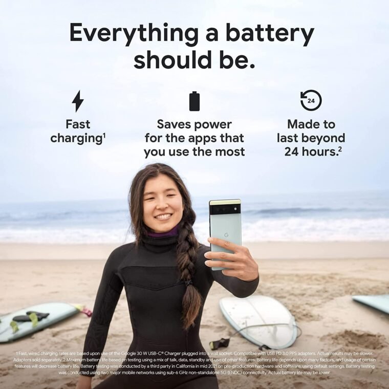 Google Pixel 6: Unlocked 5G Phone with Pro Cameras – 256GB - Image 4