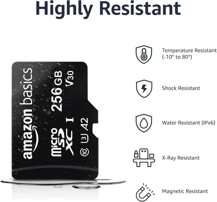 Boost Storage: Amazon Basics 256GB Micro SDXC, 100MB/s! - Image 5