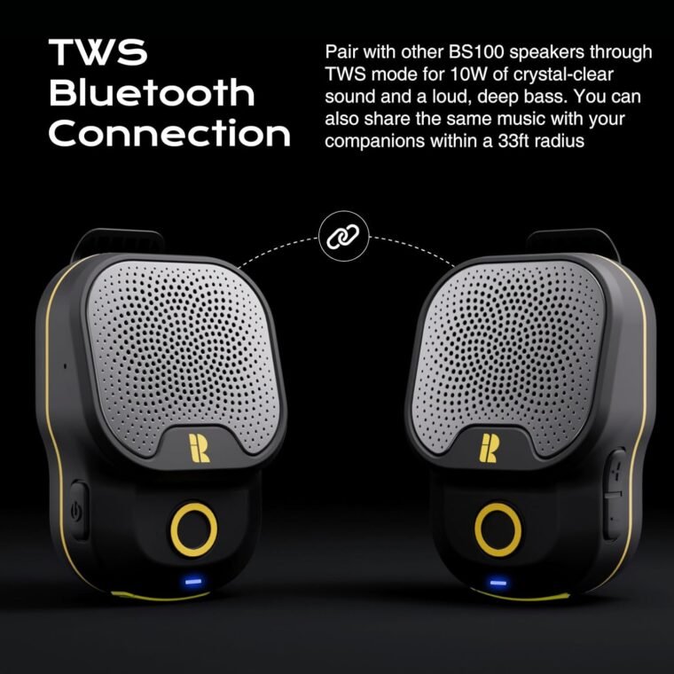 30H Wearable Bluetooth V5.3 Speaker: IPX7 Portable Power! - Image 6