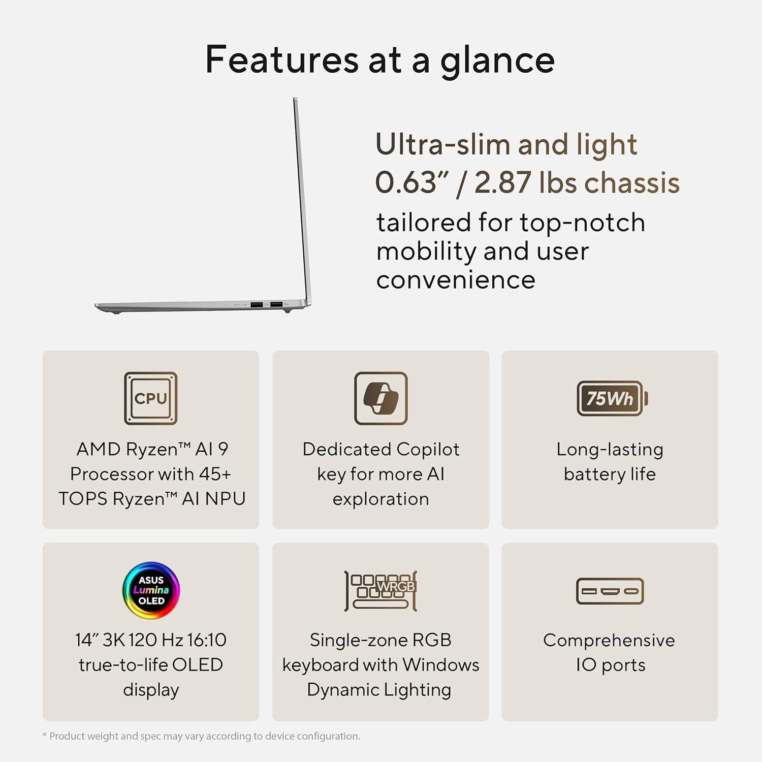 Unlock Power: ASUS Vivobook S 14 OLED - Ryzen 9, 24GB RAM! - Image 5