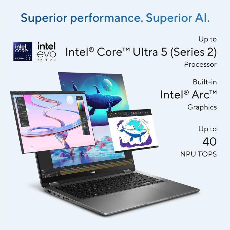 Unleash Creativity: ASUS Vivobook 14 Flip with OLED Touch! - Image 4