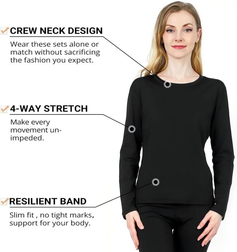 Stay Cozy This Winter: HEROBIKER Fleece Lined Thermal Set! - Image 3