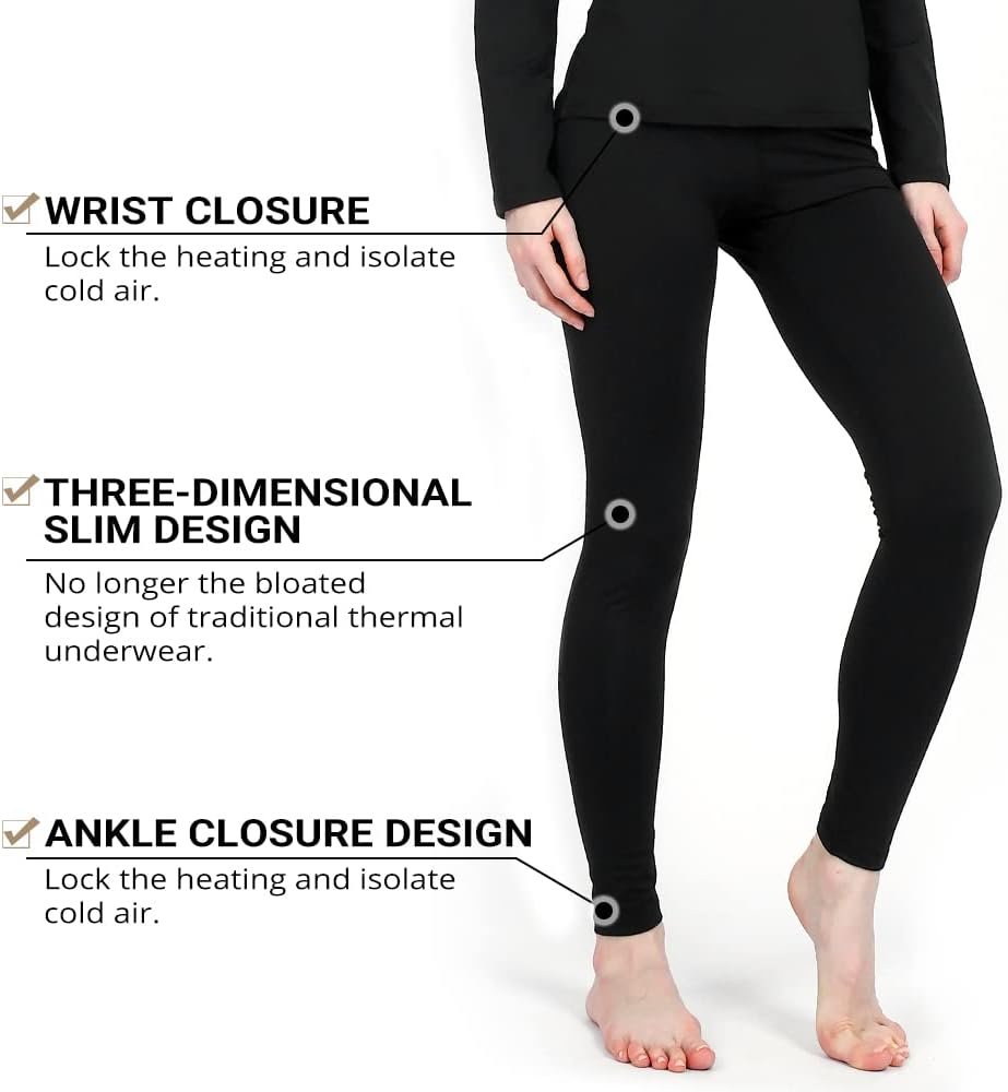 Stay Cozy This Winter: HEROBIKER Fleece Lined Thermal Set! - Image 4