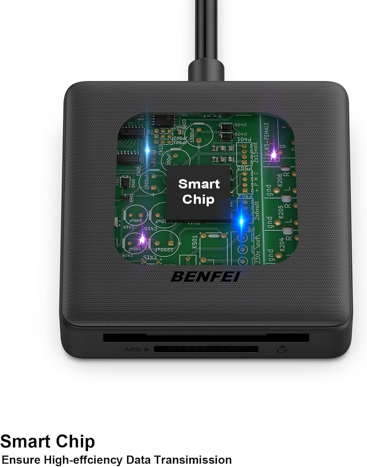 BENFEI 4-in-1 Card Reader: Fast & Versatile for iPhone 15! - Image 9