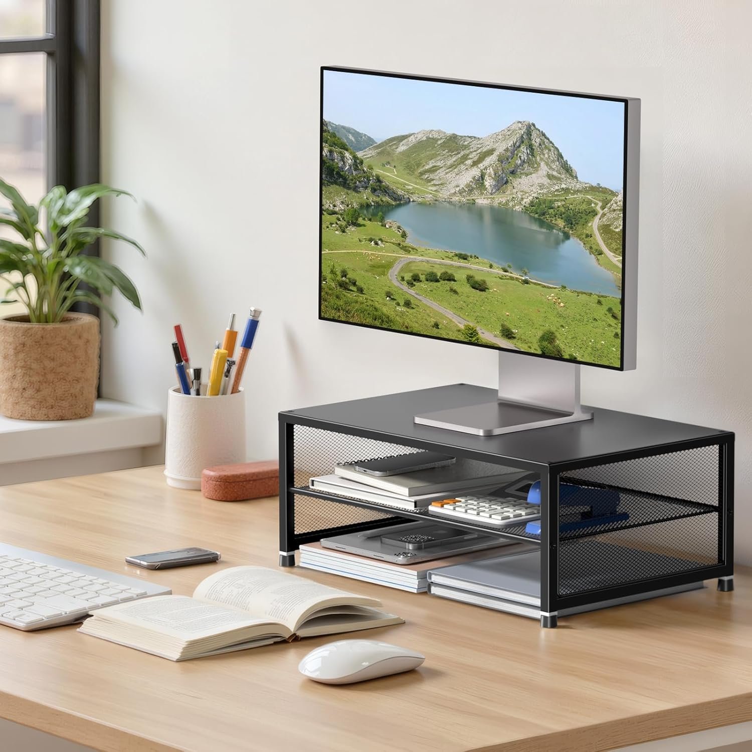 Ultimate Desk Organizers: Riser & Accessories for Your Office - Image 4