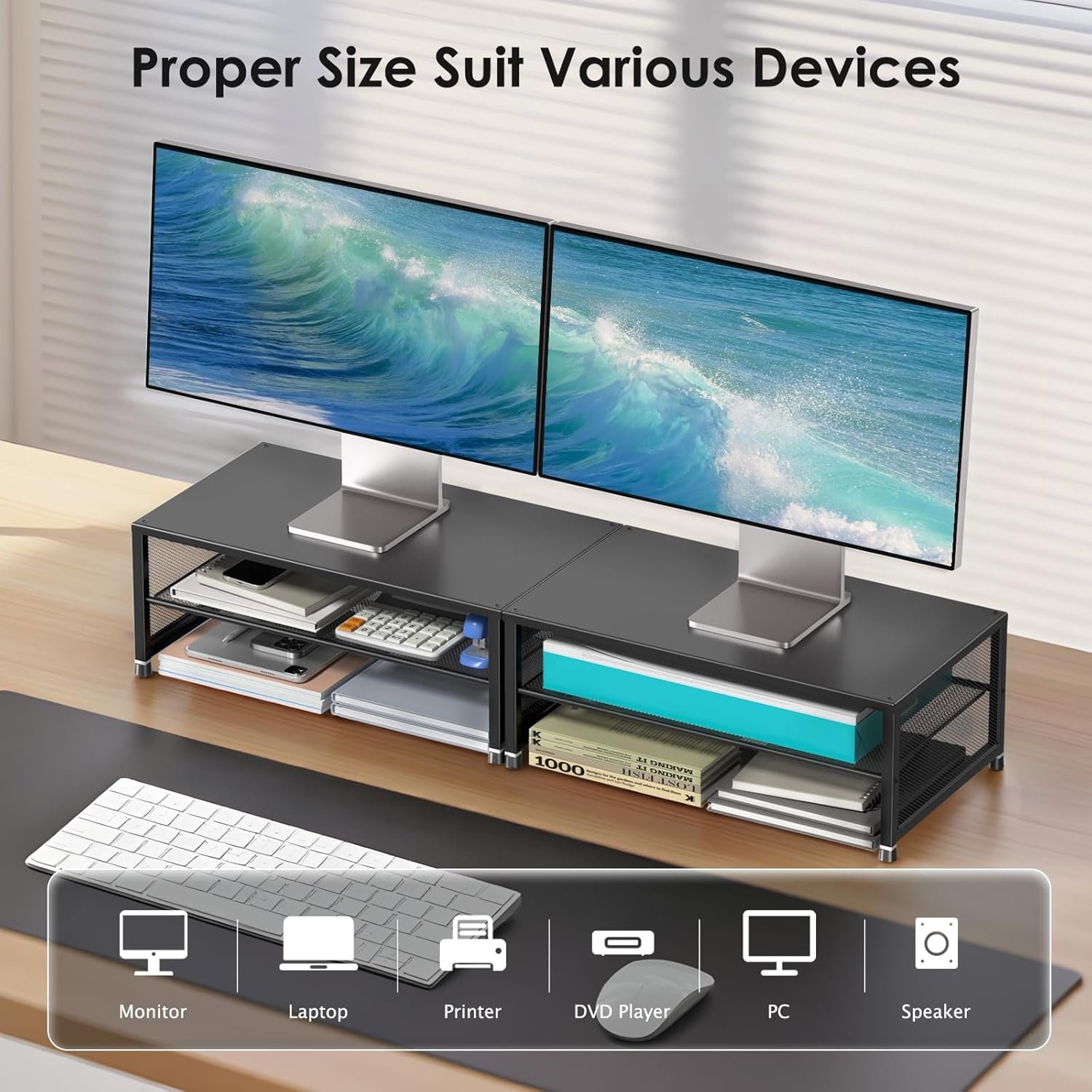 Ultimate Desk Organizers: Riser & Accessories for Your Office - Image 5