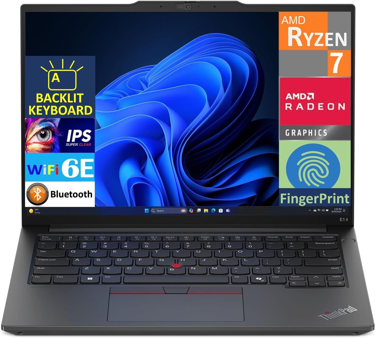 Power Up with Lenovo ThinkPad E14 G6: Ryzen 7 & 32GB RAM! - Image 3
