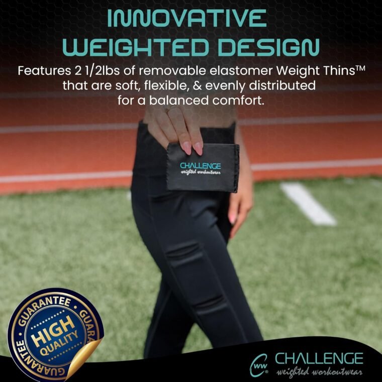 Elevate Your Workout: High-Waisted Leggings with Weights! - Image 4