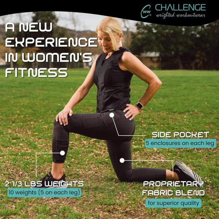 Elevate Your Workout: High-Waisted Leggings with Weights! - Image 6