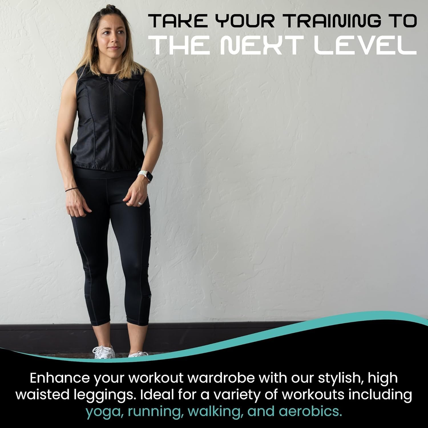 Elevate Your Workout: High-Waisted Leggings with Weights! - Image 7