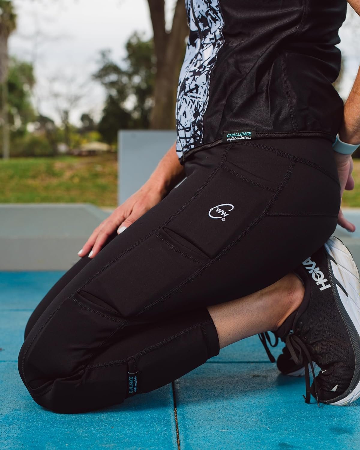 Elevate Your Workout: High-Waisted Leggings with Weights! - Image 8