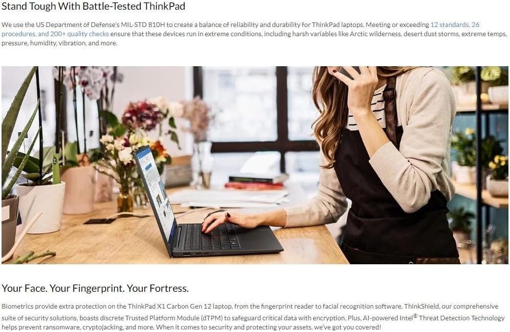 Revolutionize Work: Lenovo Gen 12 ThinkPad X1 Carbon! - Image 6