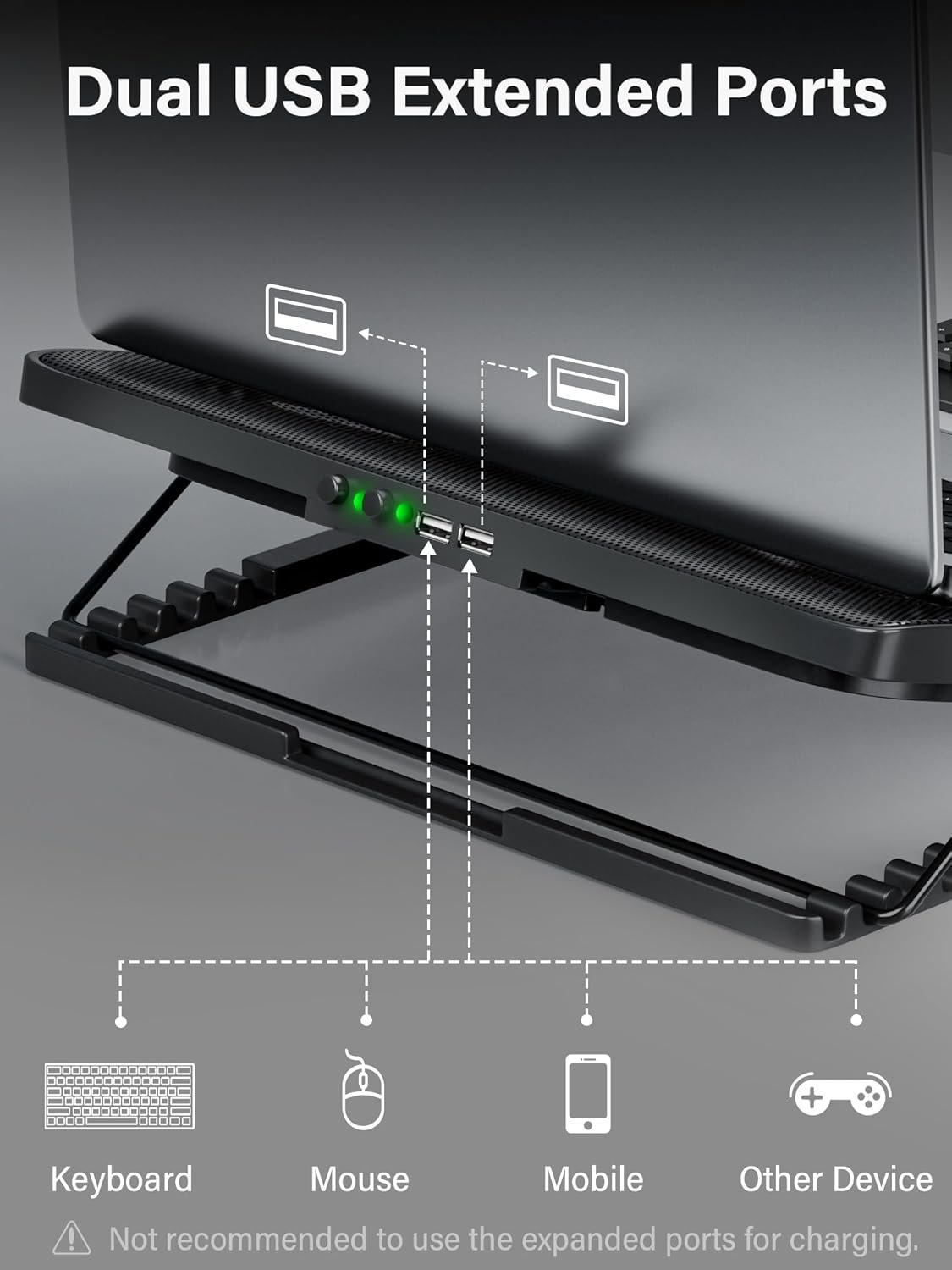 Stay Cool! Kootek Laptop Cooling Pad for Gaming & Work - Image 6