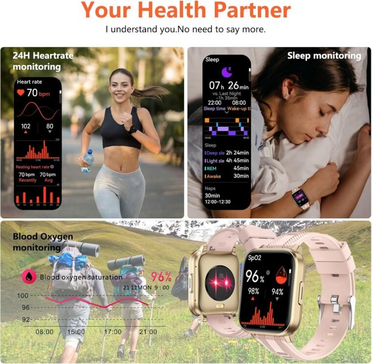 AI Smart Watch: GPS, Heart Rate & Waterproof for All Phones - Image 5